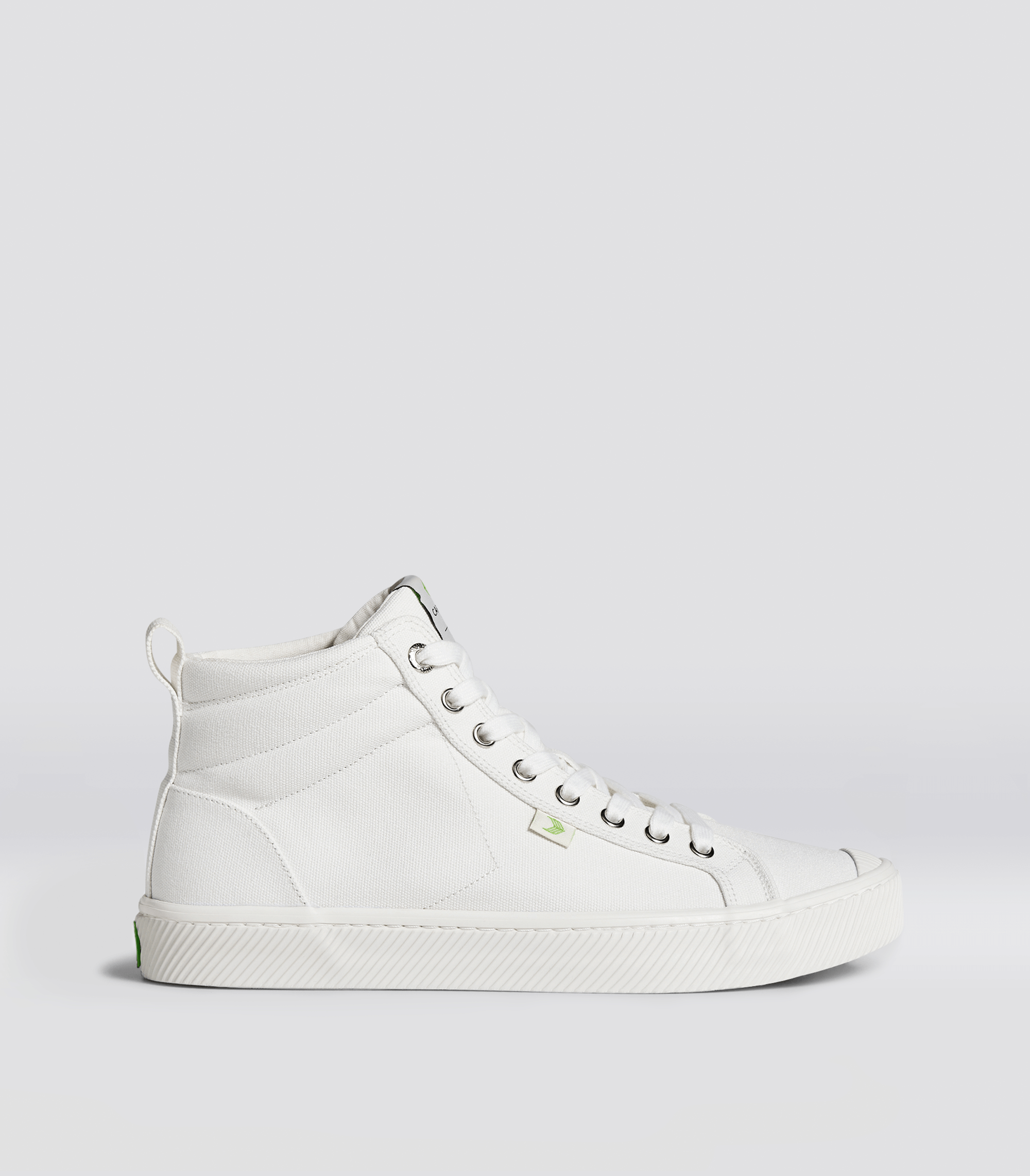 OCA High Off-White Canvas Sneaker