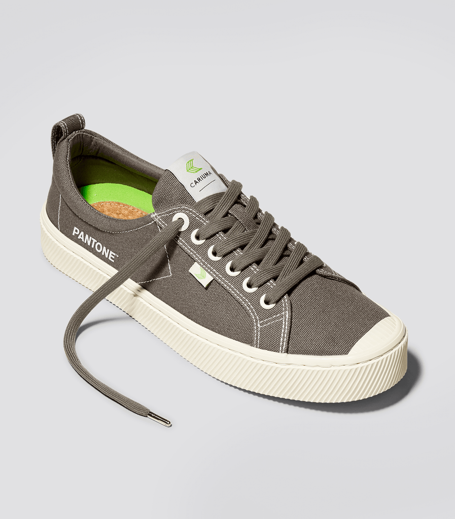 CARIUMA : Women's Low Top Pantone Bungee Cord Canvas Sneaker | The OCA Low