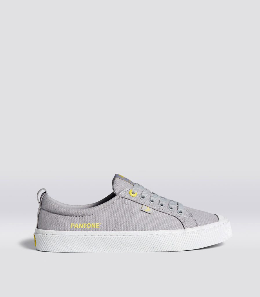 Download CARIUMA : OCA Low Pantone Ultimate Gray Canvas Sneaker Men