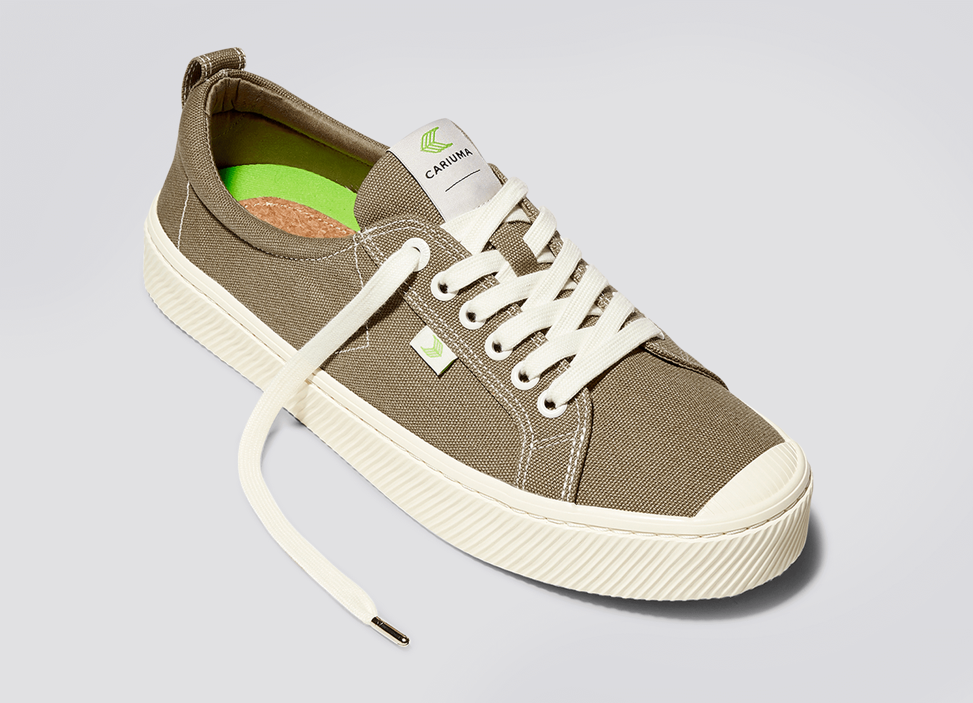 CARIUMA: Men\'s Low Top Thread Sand Sneakers | OCA Low