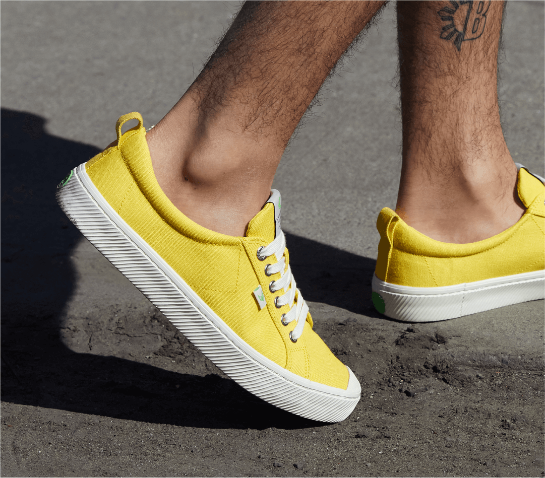 CARIUMA: Yellow Sneakers - The Best Summer Fashion Statement