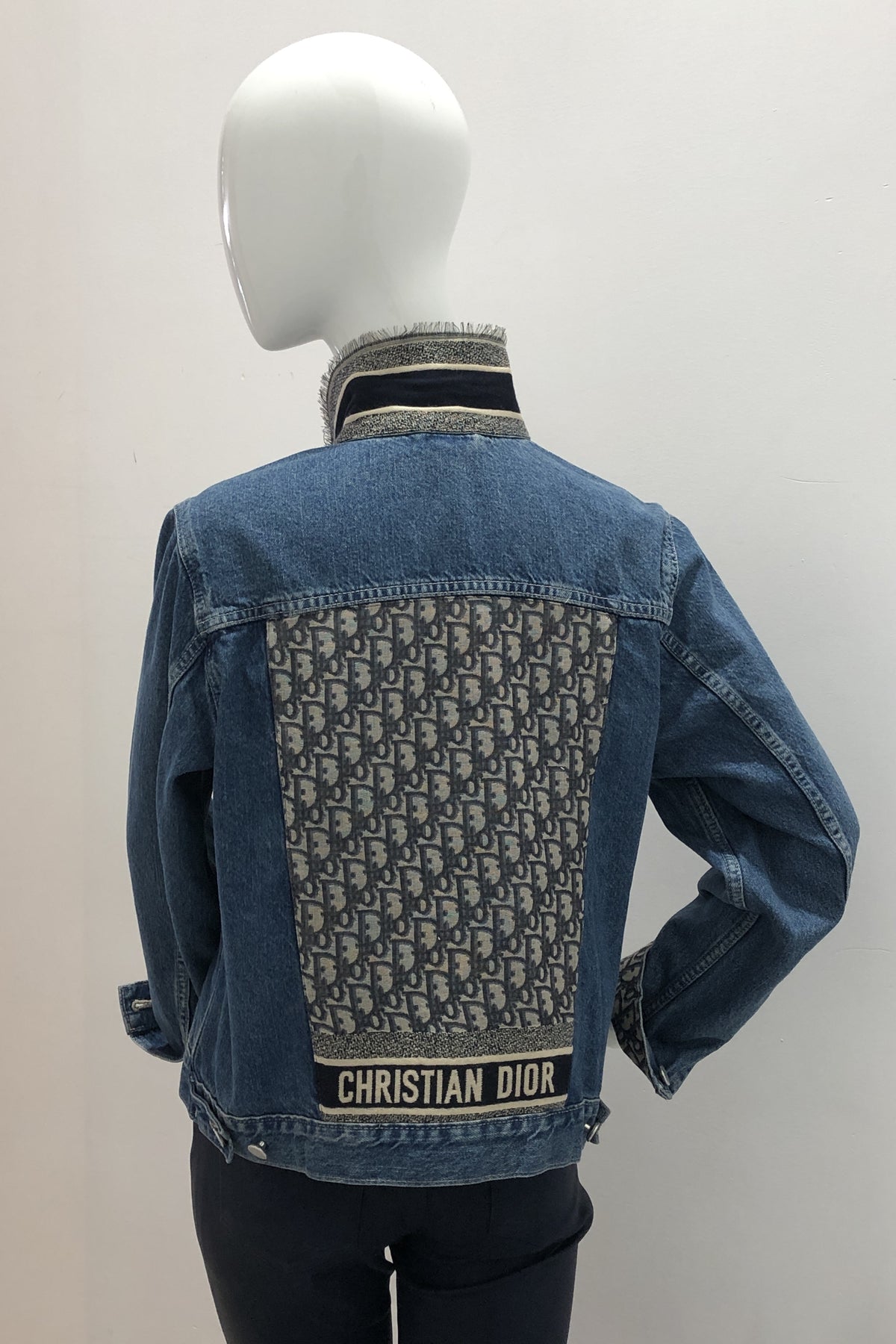 Ascend Apparel LV Travel Blue Denim Jacket