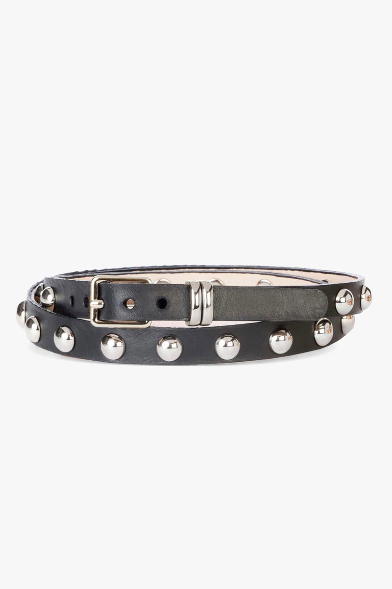 Brave Leather Becca Studded Bridle Leather Belt – Très Chic