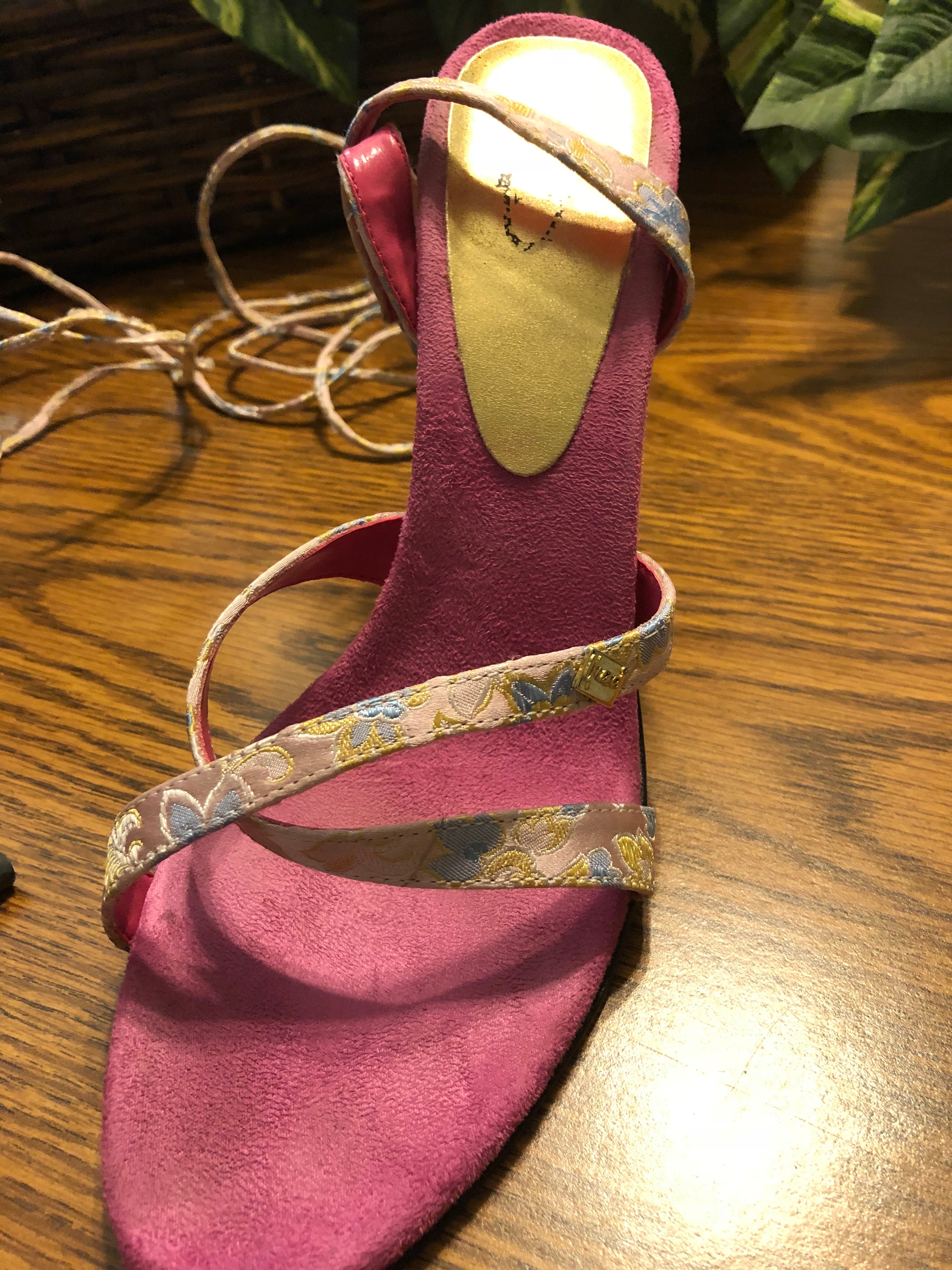 Unze Tie Up Heel Sandals - US Size 7