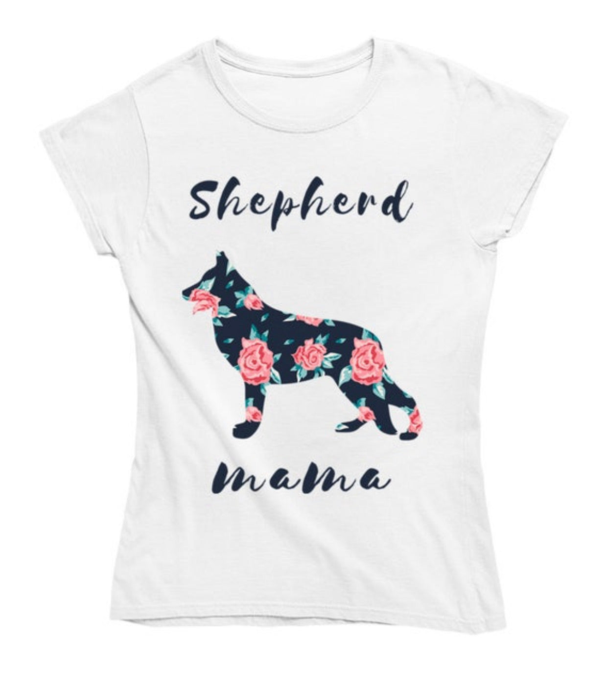 Shepherd Mama Ladies T Shirt