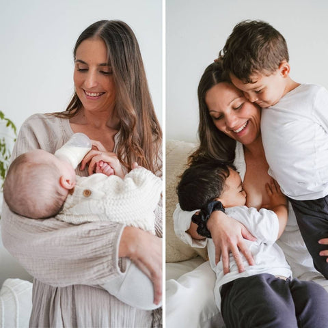 Breastfeeding verses Bottle-feeding Rookie Baby Carriers