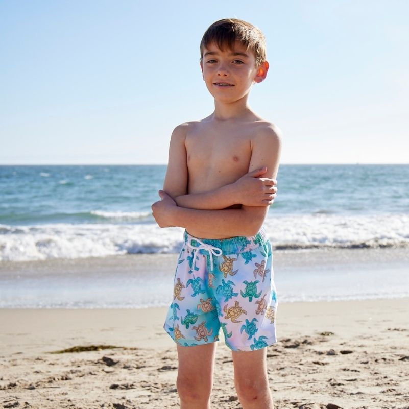 Bale of Turtles Boy's Swim Shorts UPF 50 – Sun Pop Life