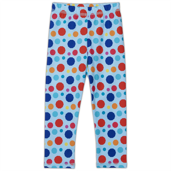 Lularoe Kids Large/XL LXL Halloween Flying Happy Ghosts Blue White Purple  Polka Dot Womens Buttery Soft Leggings fits Kids Sizes 7-14 861685