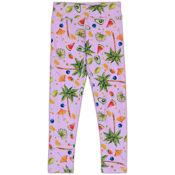 Surf Summer Bikes Kids Leggings