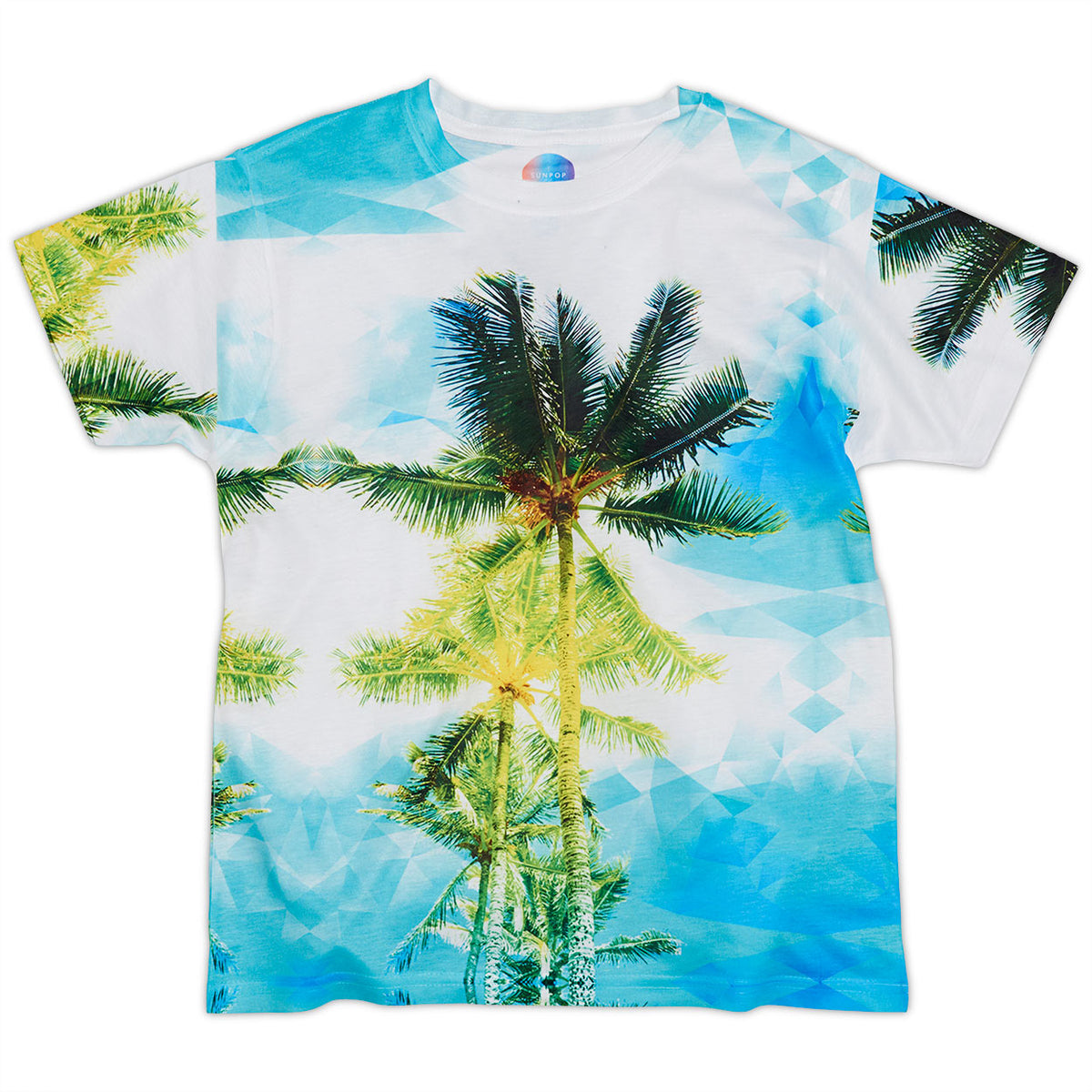 Kids Palm Trees Photo T-shirt – Sun Pop Life