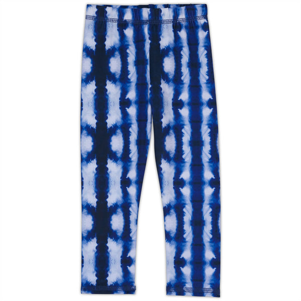 Navy Hybrid Kids Leggings UPF 50+ – Sun Pop Life