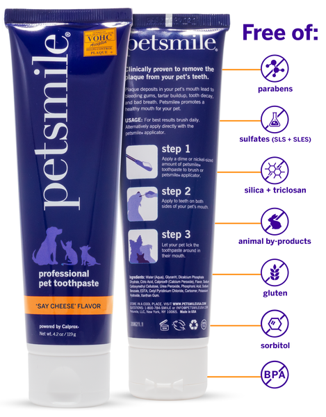 petsmile toothpaste ingredients