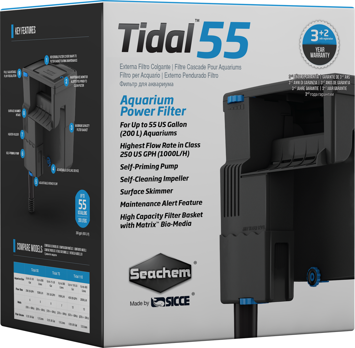 tidal 55 filter review