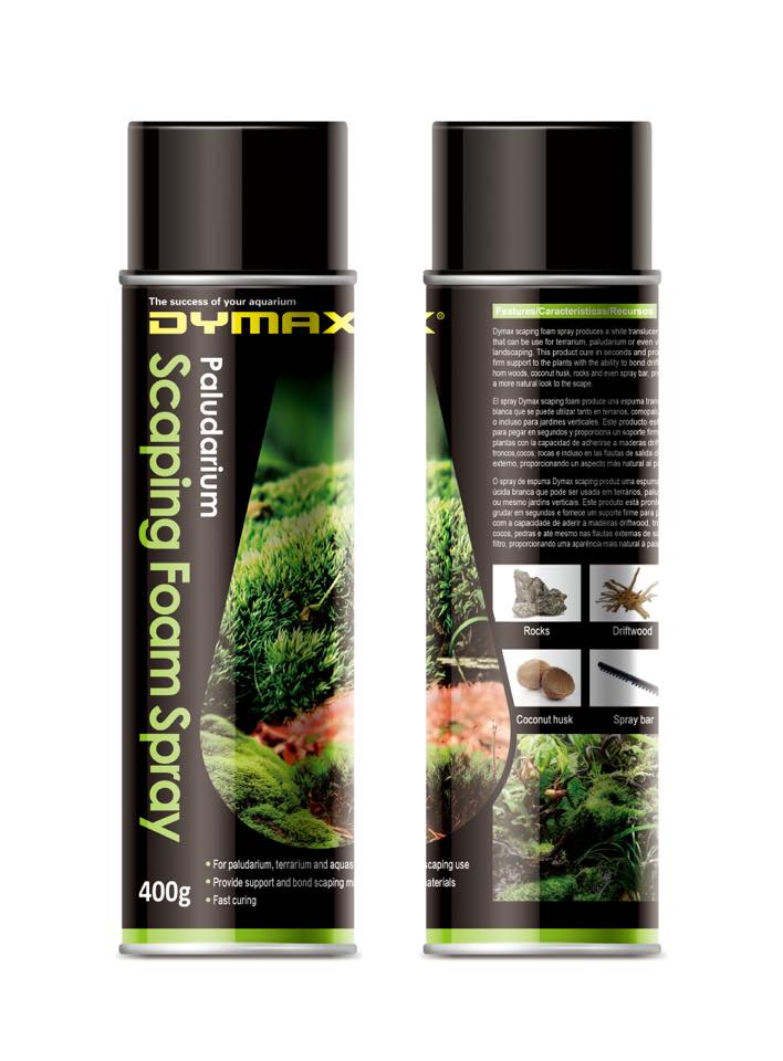 Dymax Aquascaping Foam Spray 400g Glue Your Rocks Wood In Seconds