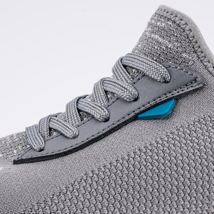 Vessi Weekend Sneakers in Concrete Grey for Men.
