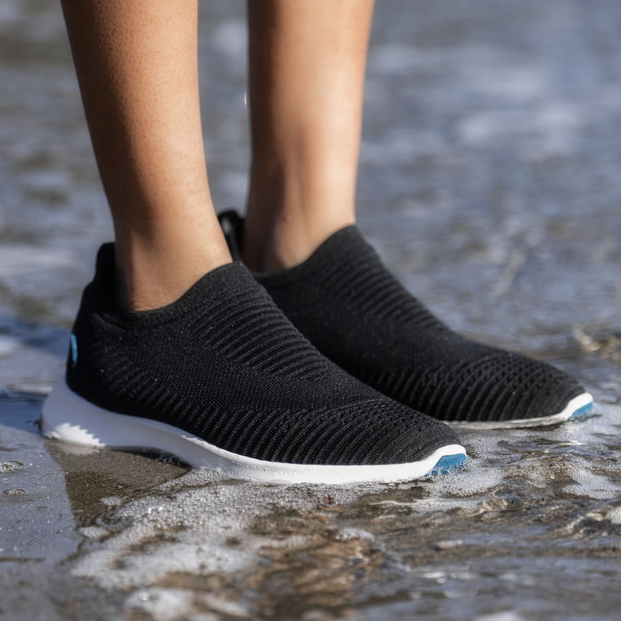 Vessi Everyday Move Slip-ons in Onyx Black