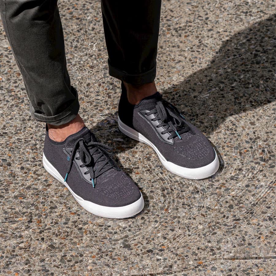 Weekend - Asphalt Black | Vessi Footwear