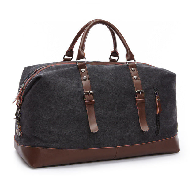 The Getaway Bag - Men's Canvas Weekender Duffel Bag (Multiple Colors ...