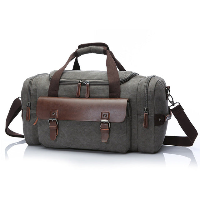 The Acadia - Rugged Canvas Duffel Bag for Men (Multiple Colors ...