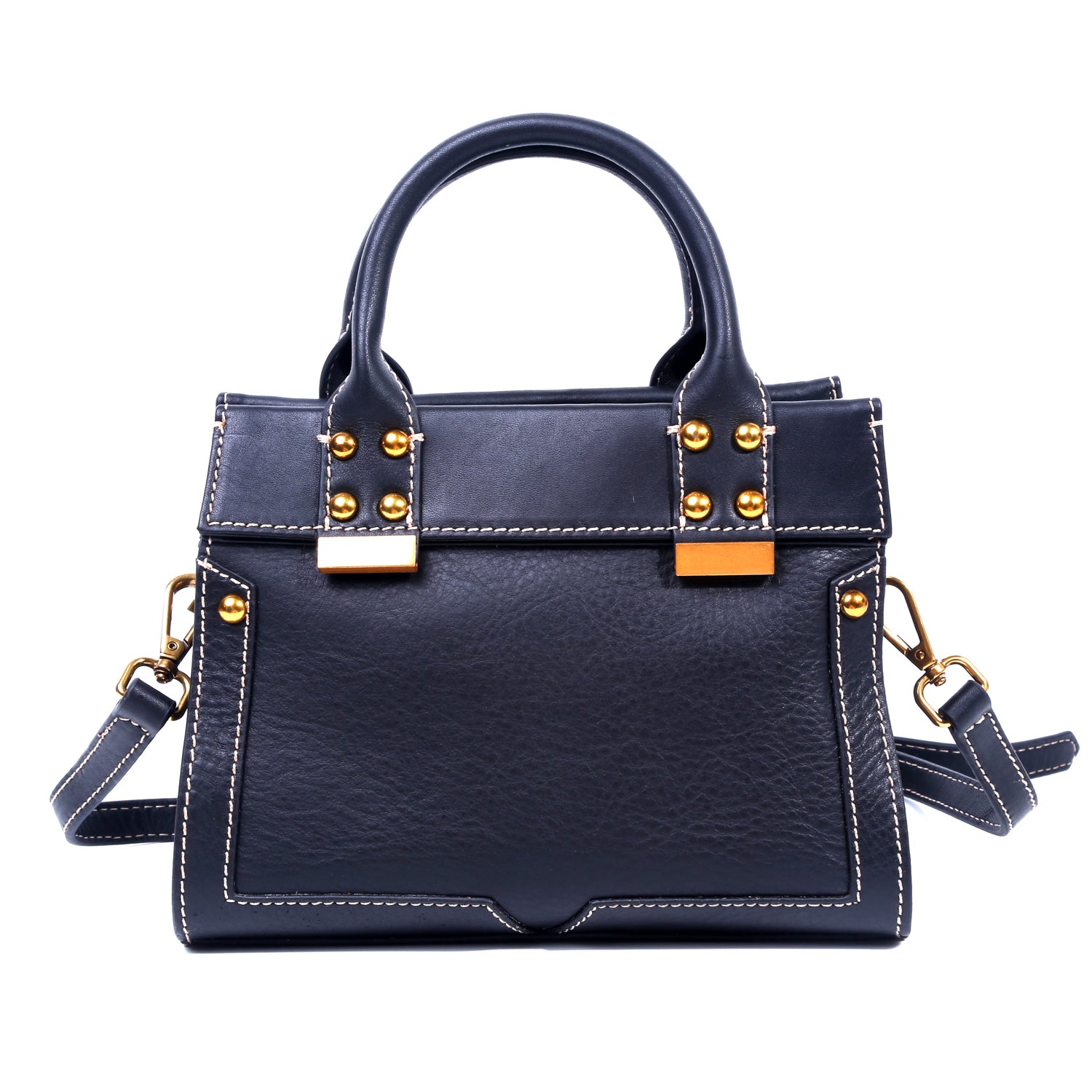 Morgan Genuine Leather Satchel - Foressence