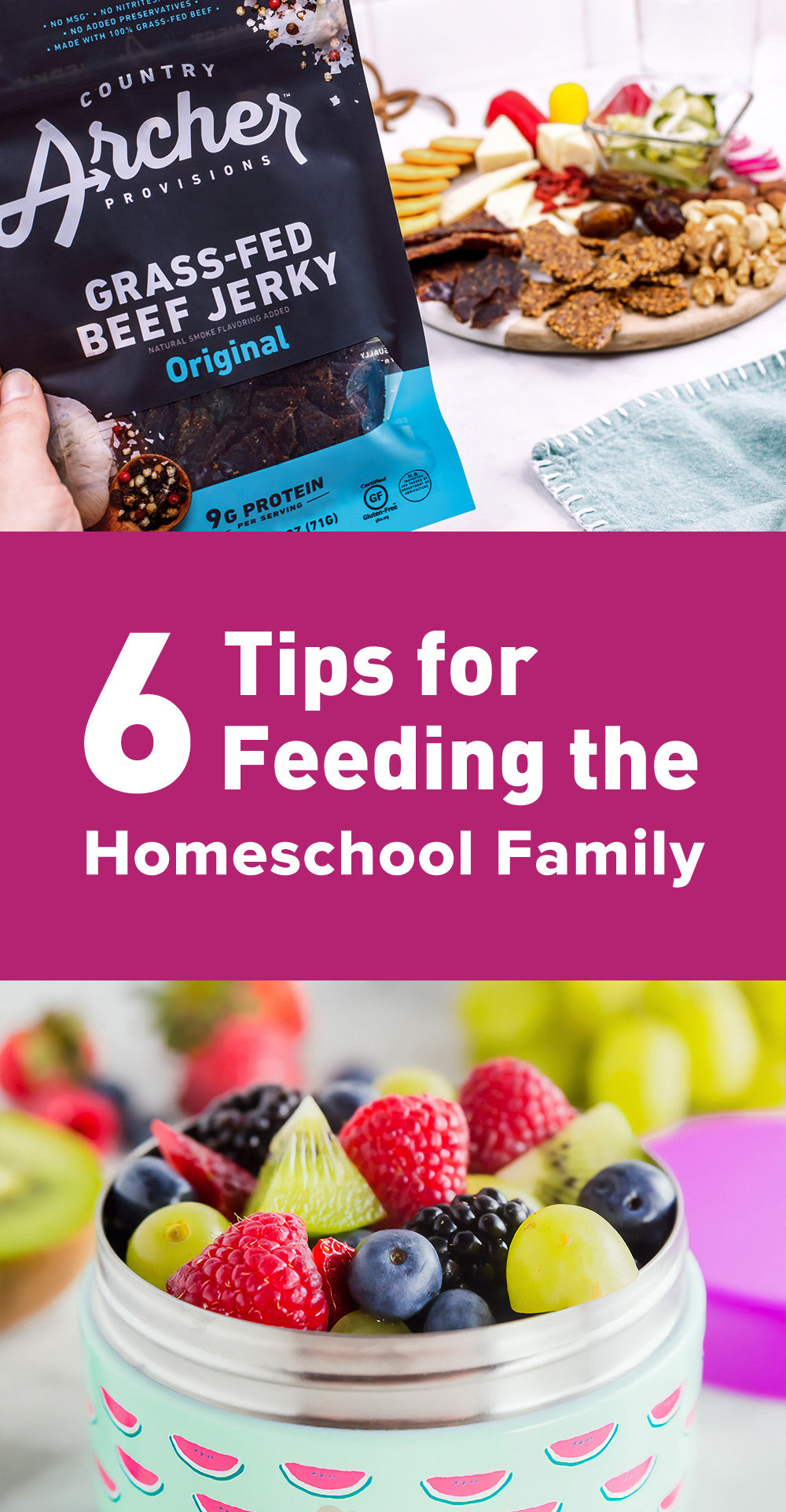 Tips for Feeding the Homeschool Family – Country Archer Provisions