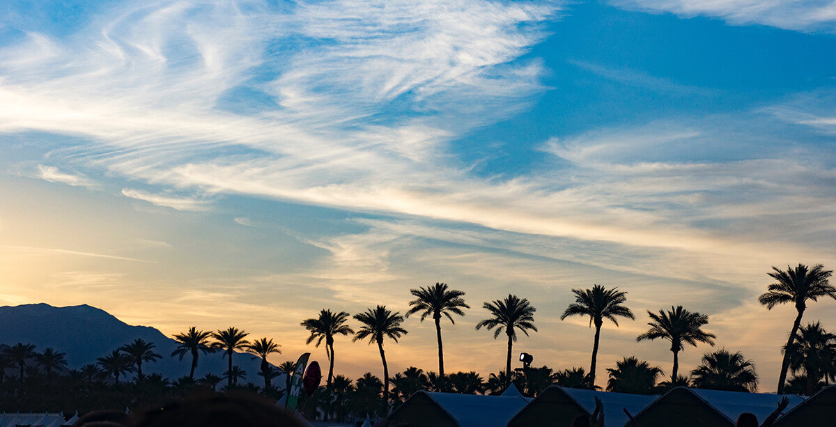 sunset at coachella 