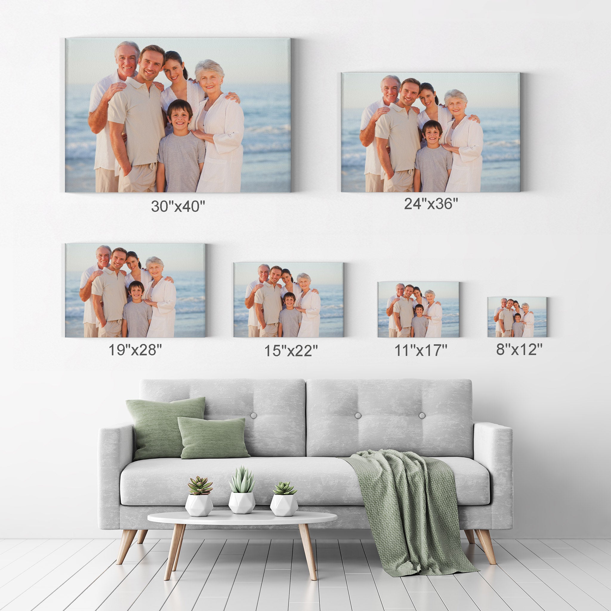 Custom Canvas Prints with Your Photos, Personalized Canvas Pictures Cu ...