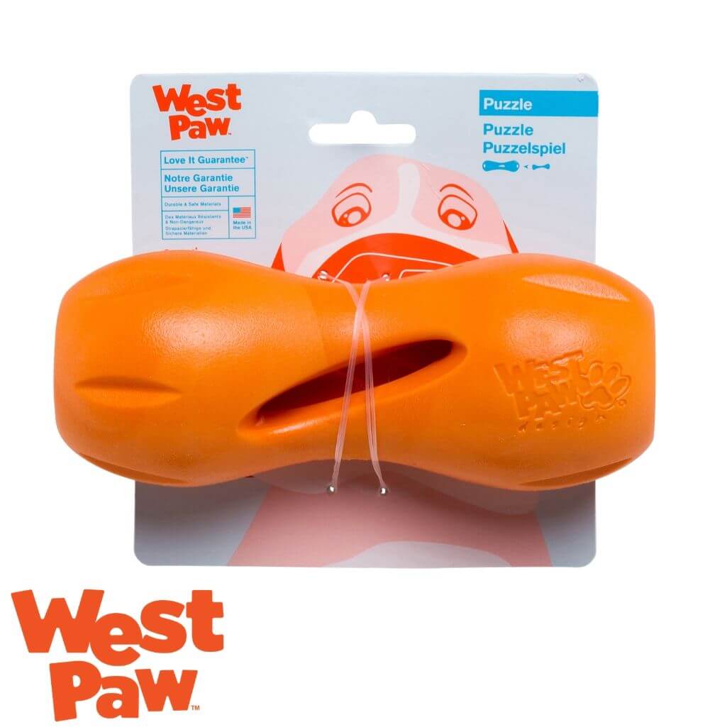 West Paw Qwizl Tough Treat Dispensing Toy | West Paw Australia