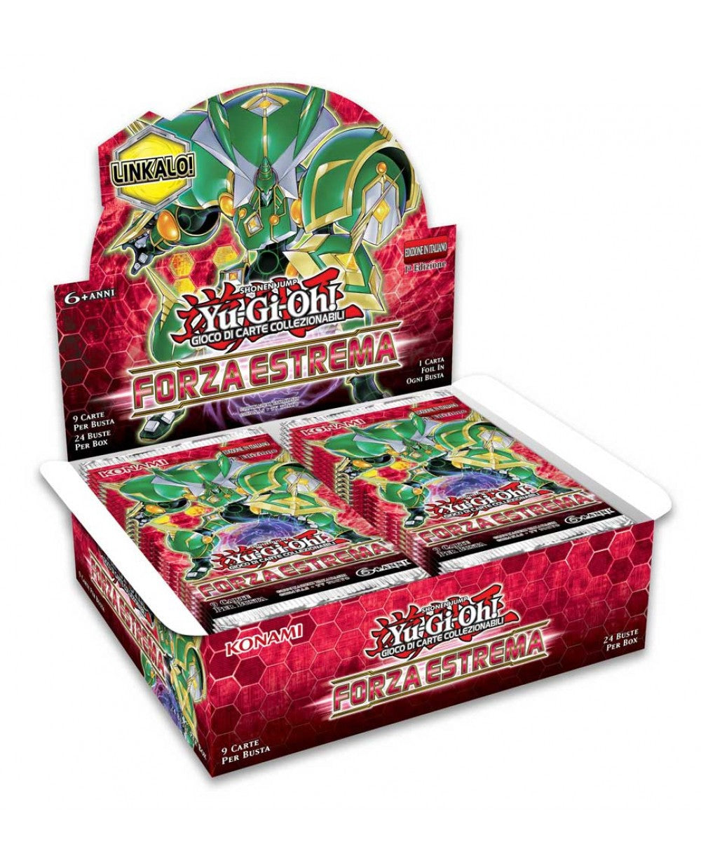 YU-GI-OH! Forza Estrema 1a edizione display 24 buste ITALIANO PRE-ORDER dal 02/02/2018