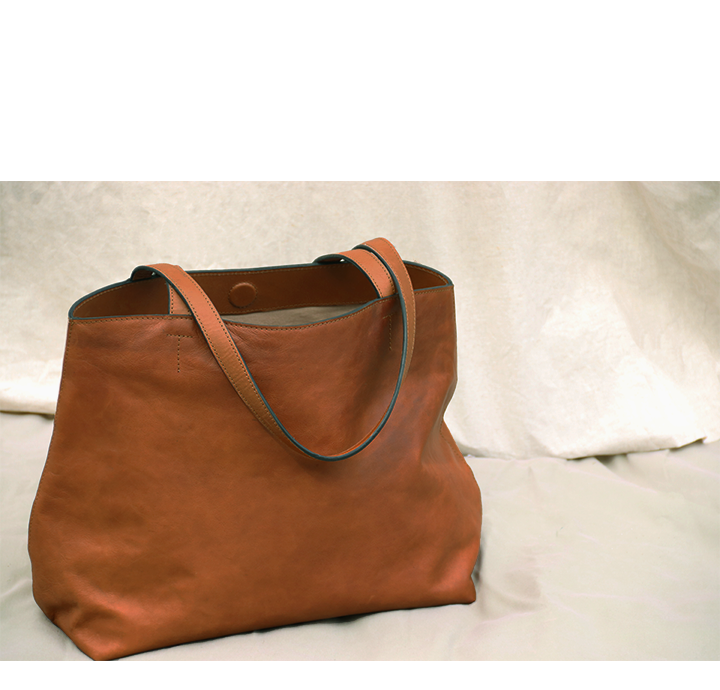 shopper taske til damer i brunt læder -1495kr BIRKMOND