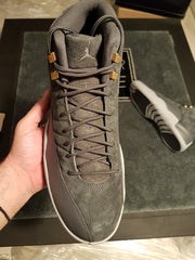air jordan 12 retro dark grey