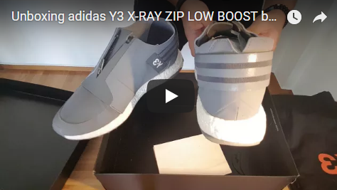 adidas Y3 boost Xray zip low