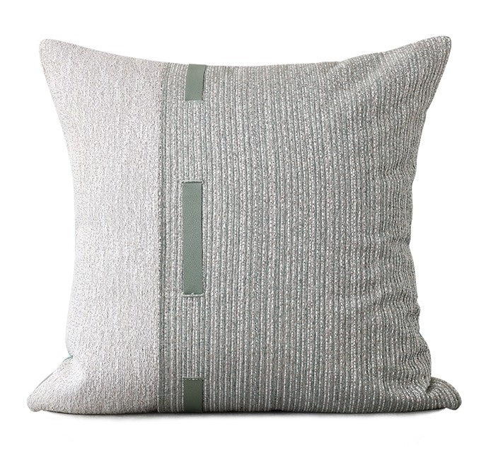 Gray Throw Pillows, Decorative Throw Pillows for Dining Room, Modern Sofa Pillows, Modern Throw Pillows