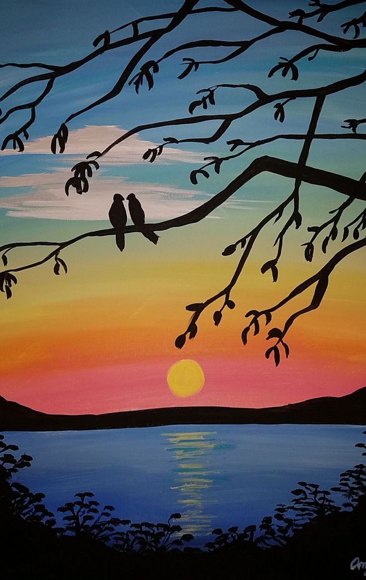 Basic Easy Acrylic Painting Ideas, Easy Watercolor Painting Ideas, Easy Oil Paintings for Beginners, Simple DIY Canvas Painting Ideas for Kids