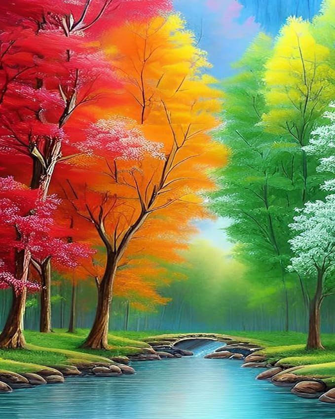 Basic Easy Acrylic Painting Ideas, Easy Watercolor Painting Ideas, Easy Oil Paintings for Beginners, Simple DIY Canvas Painting Ideas for Kids