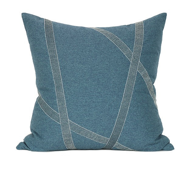 Blue Throw Pillows for Couch, Modern Throw Pillows for Living Room, Decorative Modern Throw Pillows, Modern Sofa Pillows