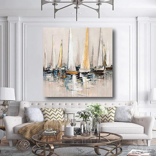 Simple Wall Art Paintings, Modern Paintings for Living Room, Abstract Landscape Paintings, Large Acrylic Paintings for Bedroom, Living Room Wall Paintings