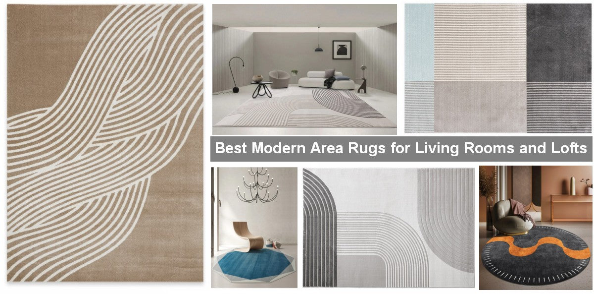 Best Modern Area Rugs for Living Rooms and Lofts, Choosing the Right Living Room Area Rugs, unique area rugs for living room, modern living room rugs, grey modern rugs