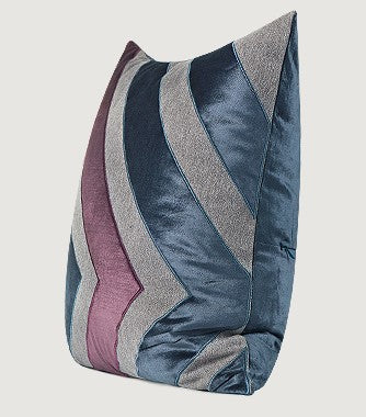 Purple Gray Decorative Pillows for Couch, Large Modern Throw Pillows, Modern Sofa Pillows, Contemporary Throw Pillows for Living Room