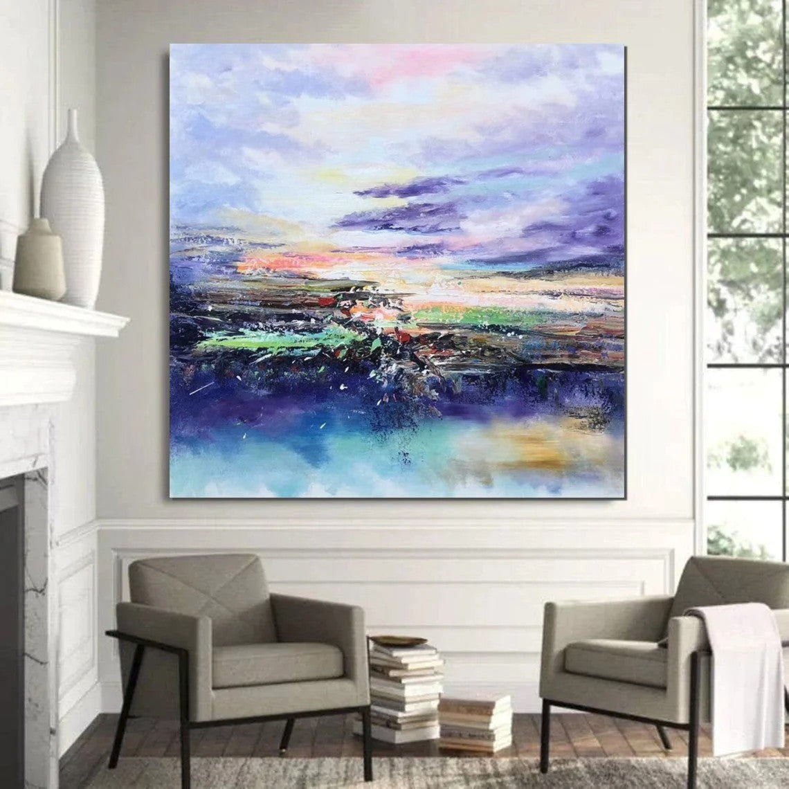 Modern Paintings for Bedroom, Acrylic Paintings for Living Room, Simple Painting Ideas for Living Room, Large Wall Art Ideas for Dining Room, Acrylic Painting on Canvas