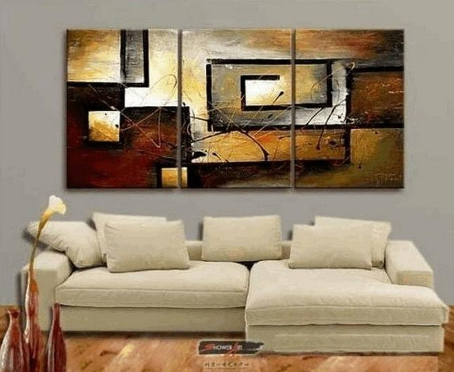Abstract Modern Painting, Abstract Canvas Painting, Living Room Wall Art Painting, Modern Acrylic Paintings, 3 Piece Wall Art Painting