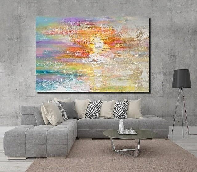 Wall Art Paintings, Simple Modern Art, Simple Abstract Painting, Large Paintings for Bedroom, Buy Paintings Online