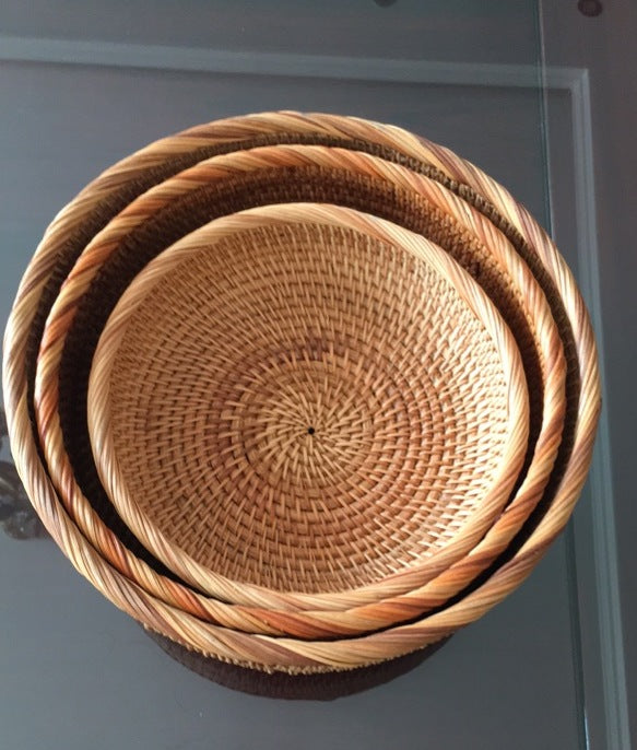 woven basket, storage basket