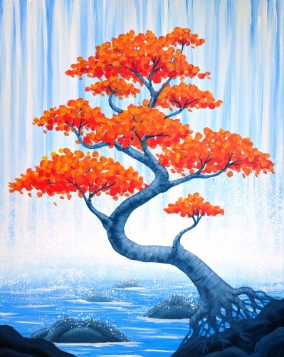 Easy Tree Painting, Easy Landscape Painting Ideas for Beginners, Easy Tree Painting Ideas, Simple Canvas Painting Ideas, Easy Modern Wall Art, Easy Acrylic Painting Ideas