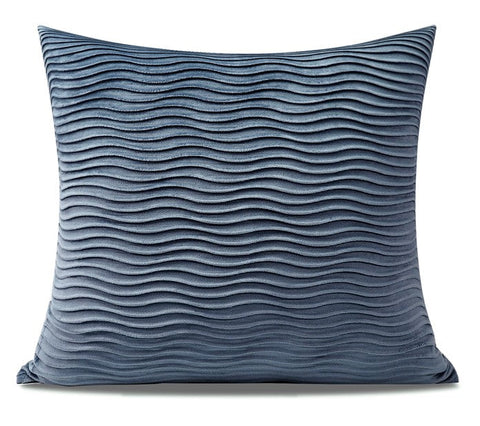 Modern Throw Pillows, Decorative Sofa Pillows, Blue, White, Gray Simpl –  Paintingforhome