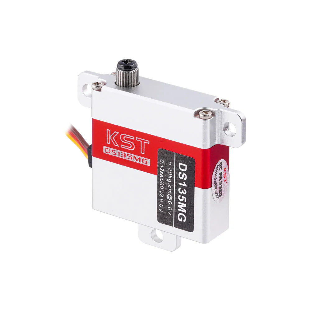 KST Servo - DS135MG Wing Servo - 5.2kg / 0.12 Sec (4.8-6.0V DC)