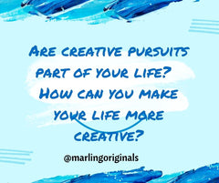 graphic asking if creative pursuits are part of your life