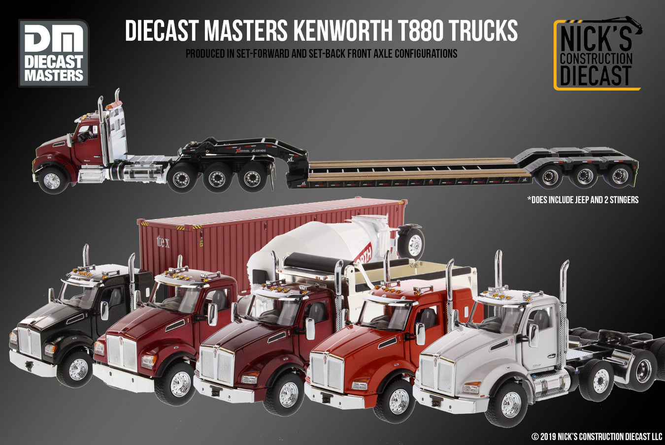 kenworth diecast model trucks