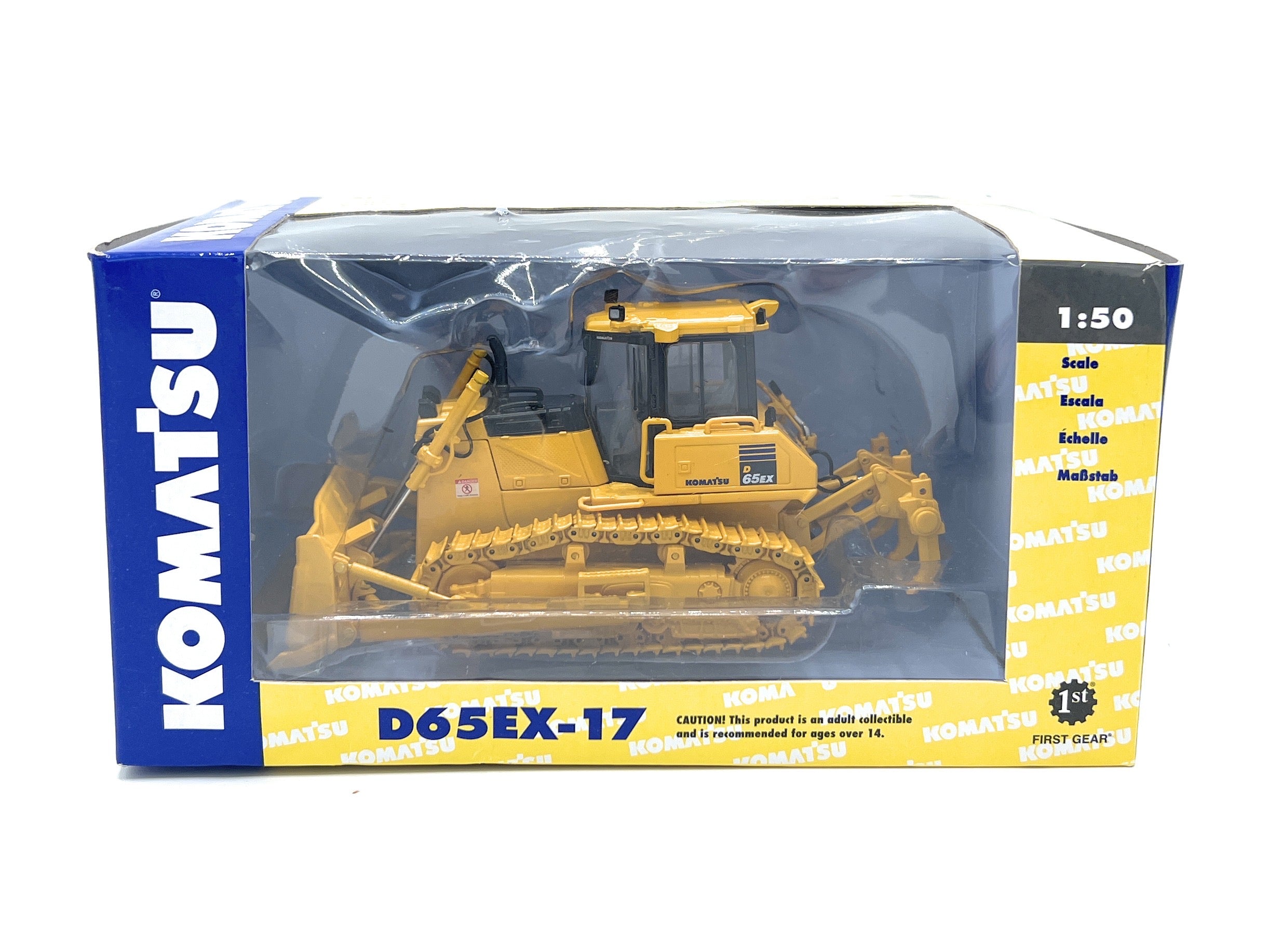 1/50 Scale Komatsu D51PXi-22 Dozer with Hitch – Titan Diecast LLC