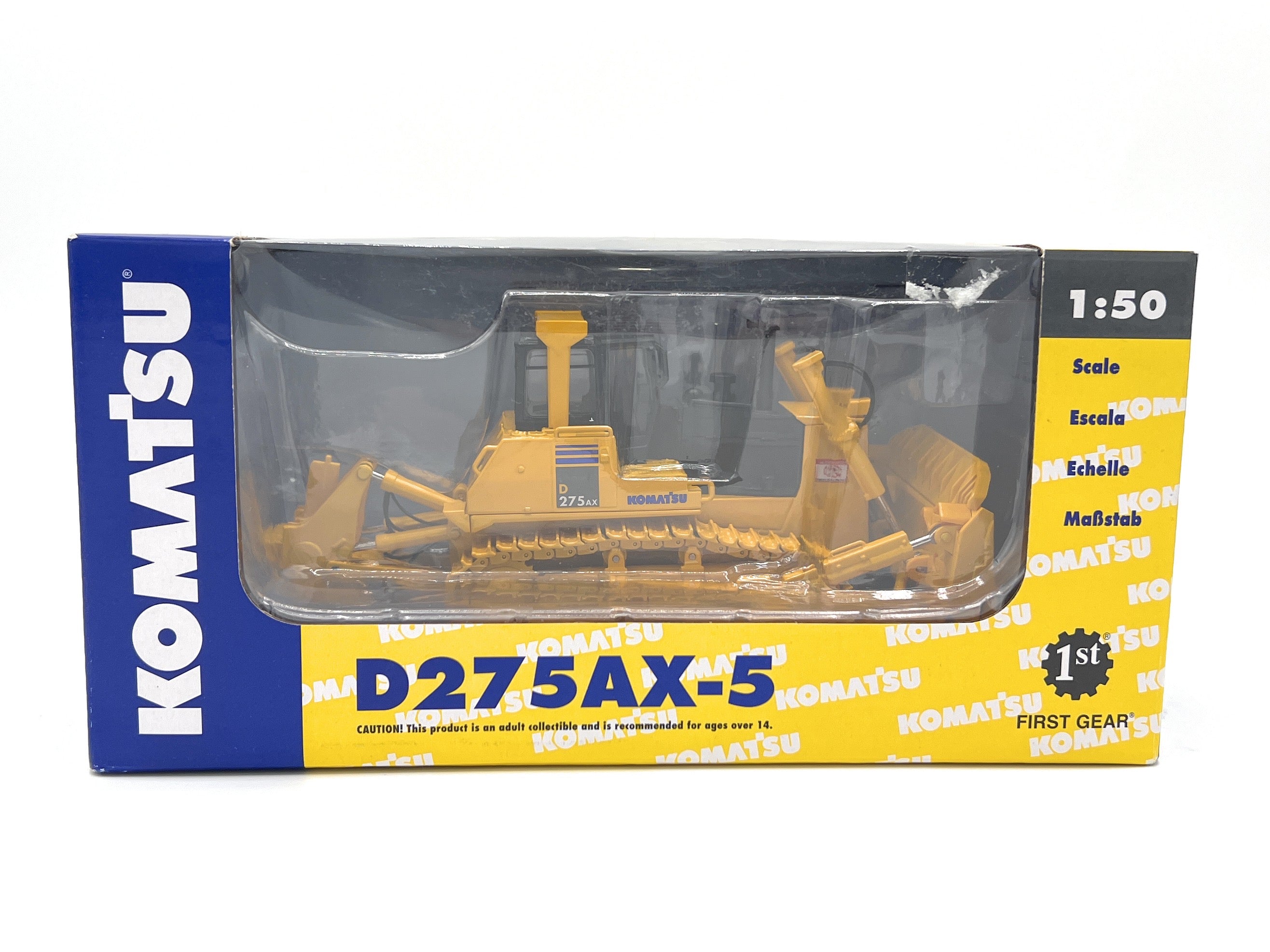 1/50 Scale Komatsu D51PXi-22 Dozer with Hitch – Titan Diecast LLC